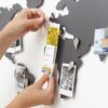 metal map memo board