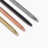 Poketo Slim Metal Pen Set Tip Close up