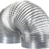 The original metal slinky desk toy opened