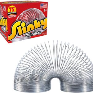 The original metal slinky desk toy