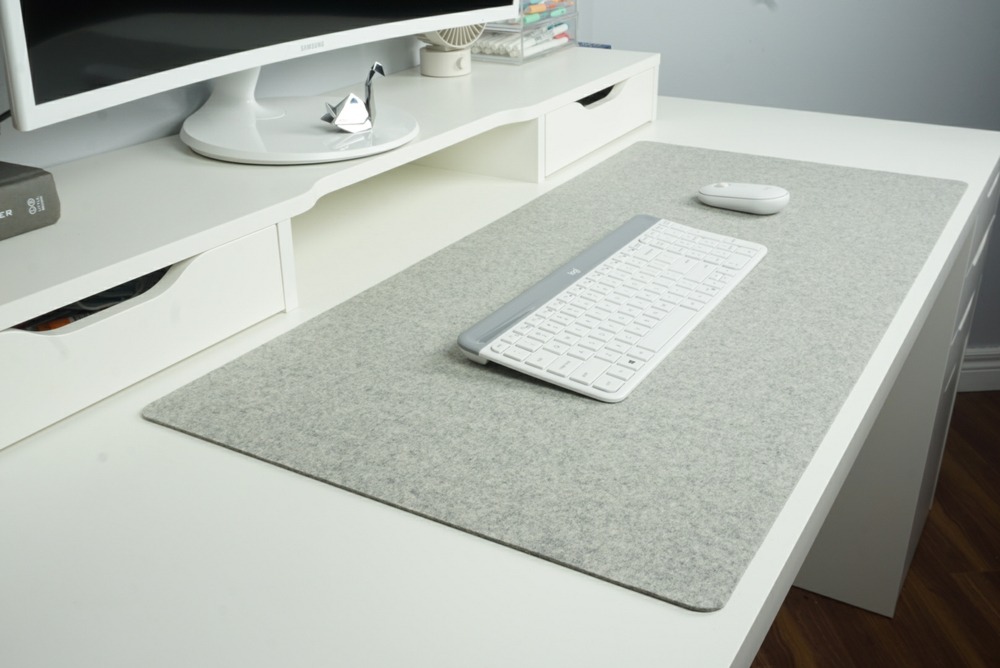 Beaver Peak Wool Desk Mats Felt Desk Pads Deskmates