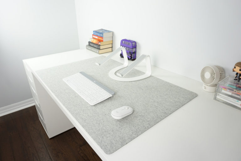 Beaver Peak Wool Desk Mats Felt Desk Pads Deskmates