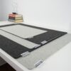 Beaver Peak Merino wool desk mat large sizes