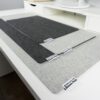 Beaver Peak Merino wool desk mat sizes