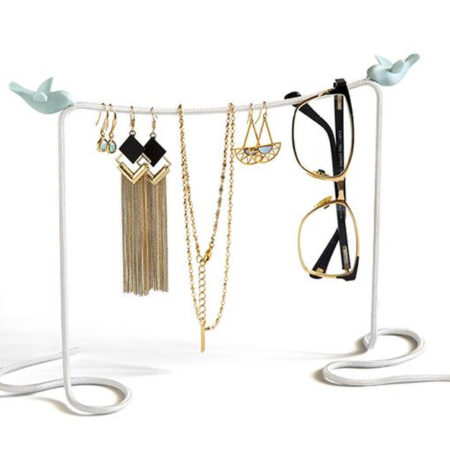 Jewelry Stand, Wing Bling, With glasses, necklace