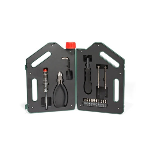 Oil jug toolkit - opened