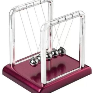 Newtons Cradle - Metallic Red base