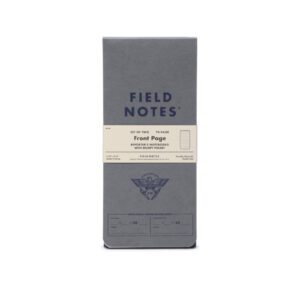 Front cover of Field Notes' reporters notebooks