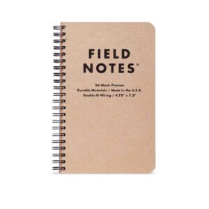 Front cover of Field Notes' 56 week planner