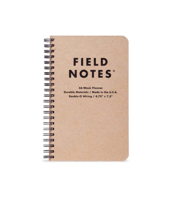 Front cover of Field Notes' 56 week planner