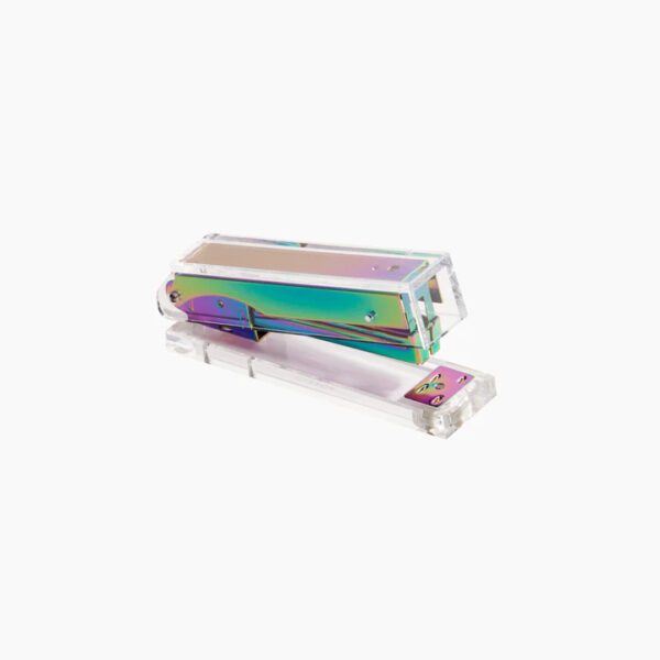 Neochrome acrylic stapler by Poketo