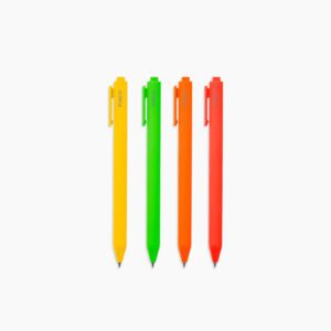 Poketo Vivid Gel Pens, Set of 4 - Warm